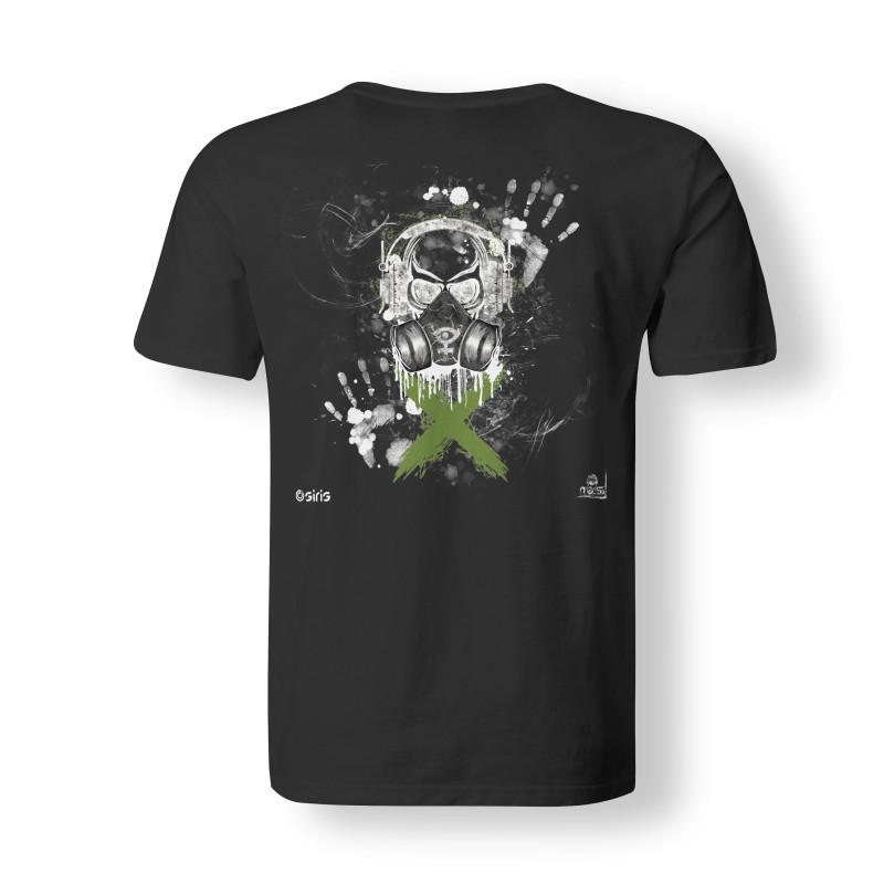 Tricou Negru Dj Osiris - Take It - Print Back