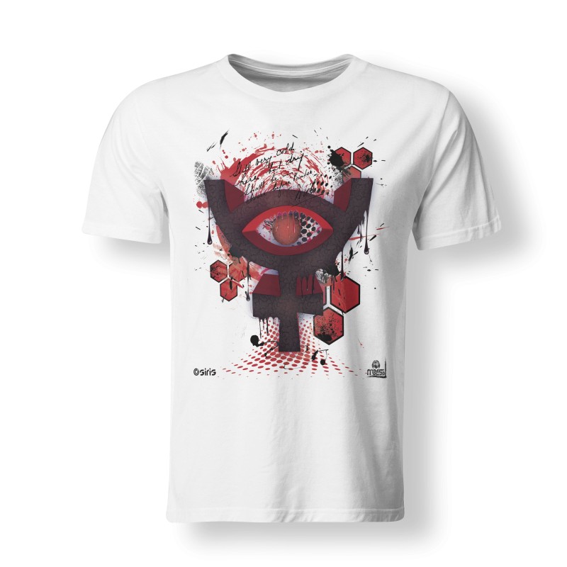 Tricou Alb Dj Osiris - It's Love - Print Front