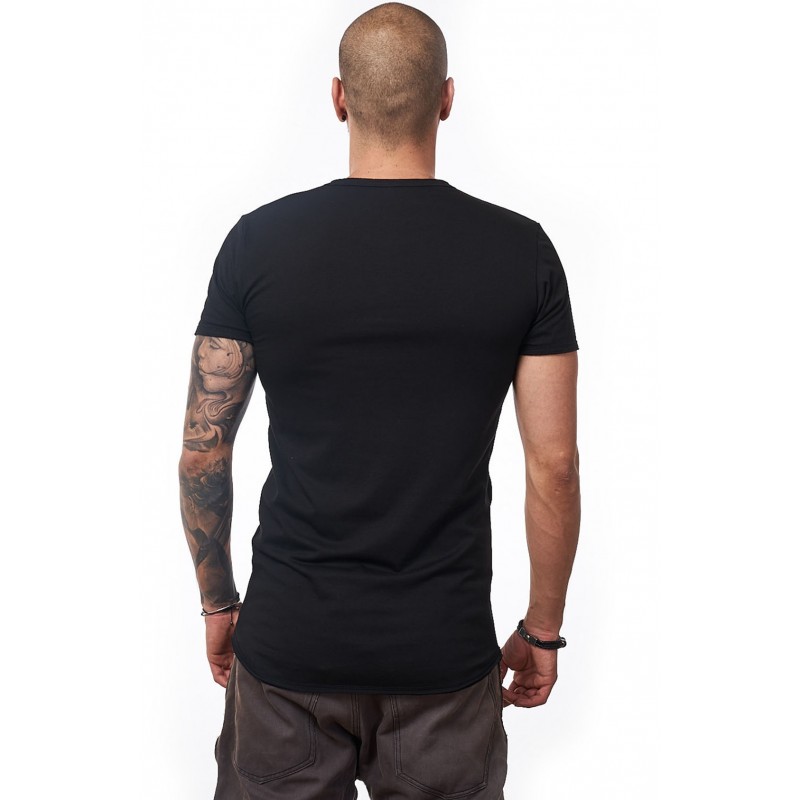 Spate Tricou Negru Moss