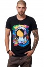 Tricou Skater Girl Light Blue